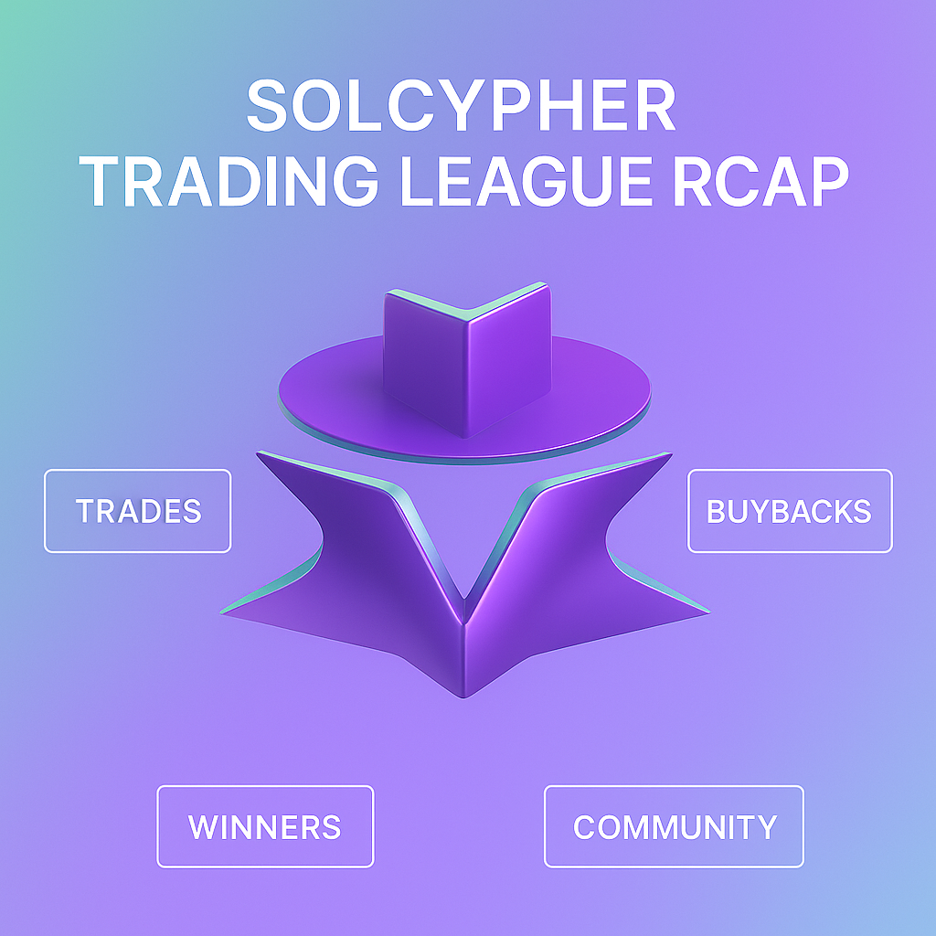 SolCypher Trading League Recap: Lessons from the Last Season