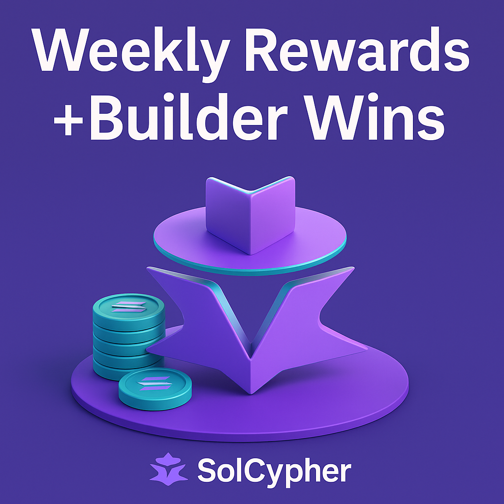 SolCypher Rewards, Meteorite Wins — and Retail Rising on Solana